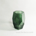 large square square vase glass with thick bottom